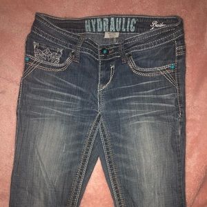 Hydraulic Bailey Microboot Jeans Size 5/6